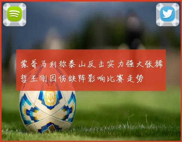 蒙哥马利称泰山反击实力强大张稀哲王刚因伤缺阵影响比赛走势
